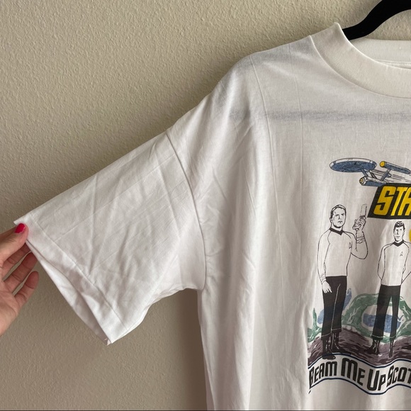 Vintage Star Trek Beam Me Up Scotty T Shirt - Picture 4 of 7
